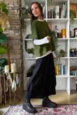 Conrad Layer Knit Deep Olive